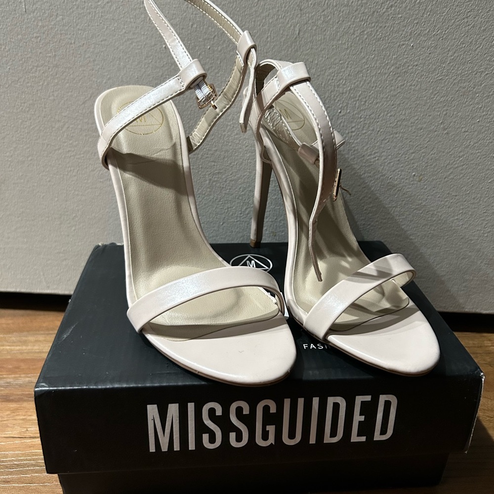 Missguided Elegant Nude Heels